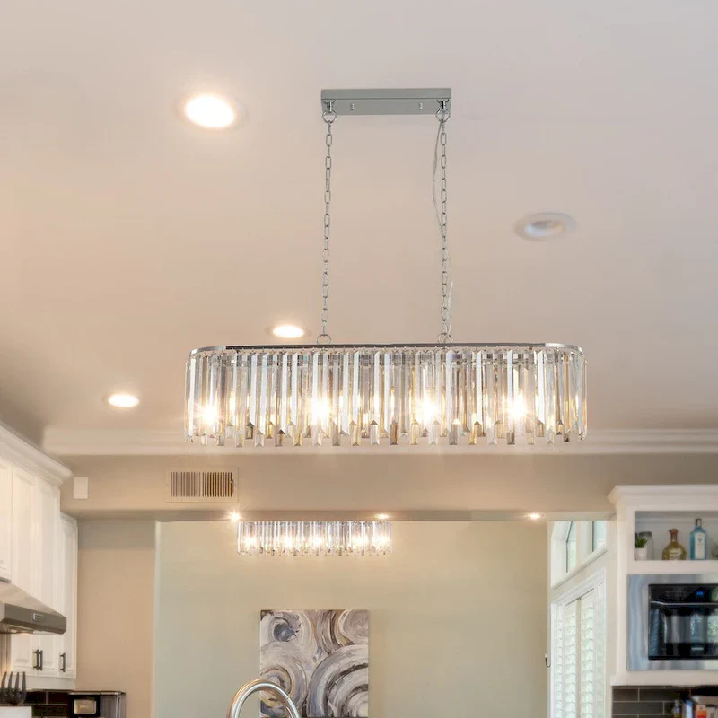 CRYSTAL LAMP-No bulbs