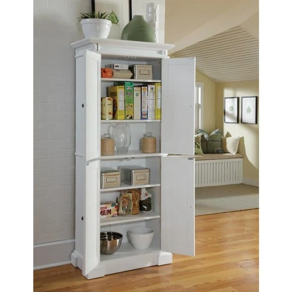 Americana Off-White Pantry, 72  H