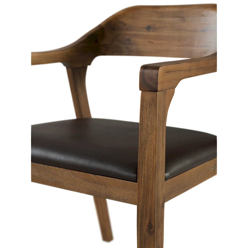 Rasmus Rubberwood Dining Armchairs