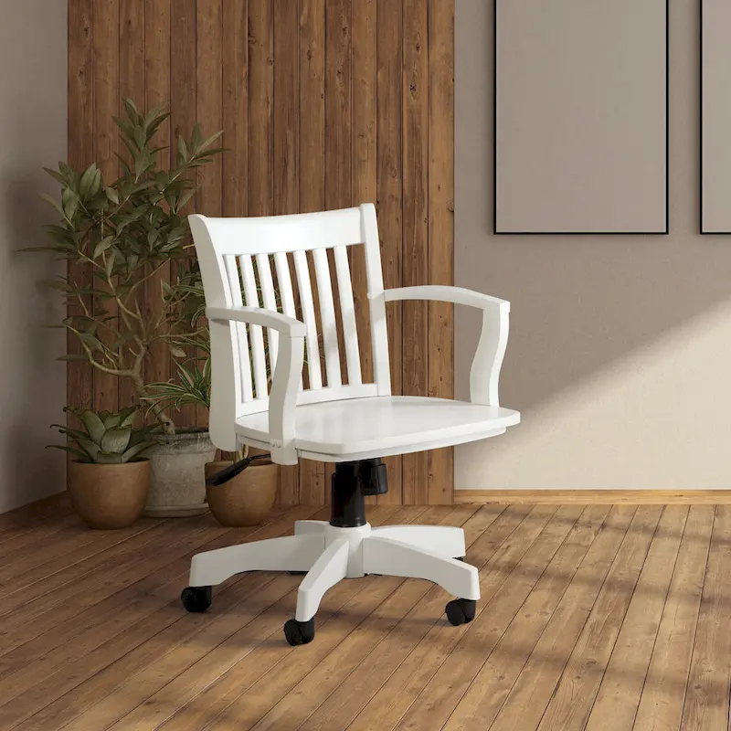 Deluxe Wood Bankers Chair