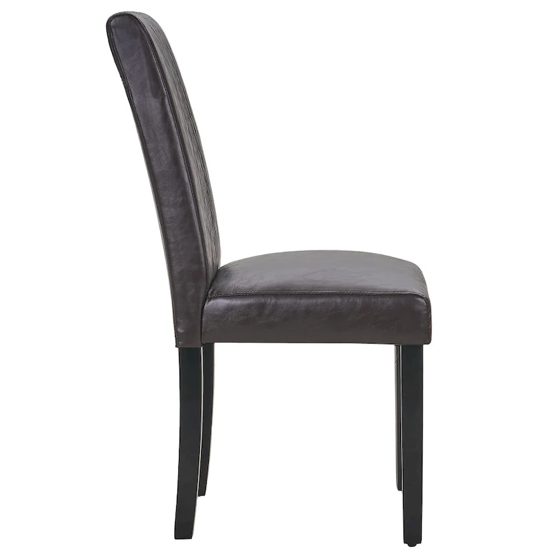 Upholstered Dining Chairs Set of 4 Parson Classic Upholstered Dining Chair,Modern 37 Parson Chairs