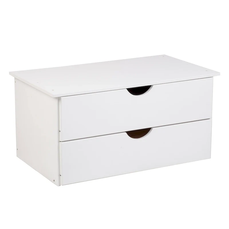 100% Solid Wood 2-Drawer Internal Chest for Cosmo 4-Door Wardrobe by Palace Imports
