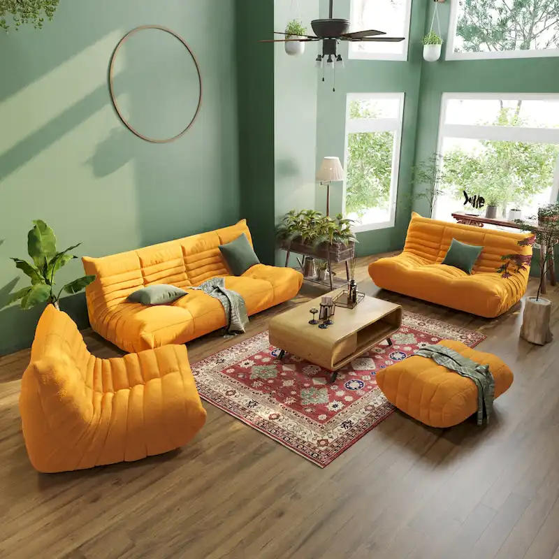 Floor Couch Soft Lazy Sofa Bean Bag Chair for Living Room