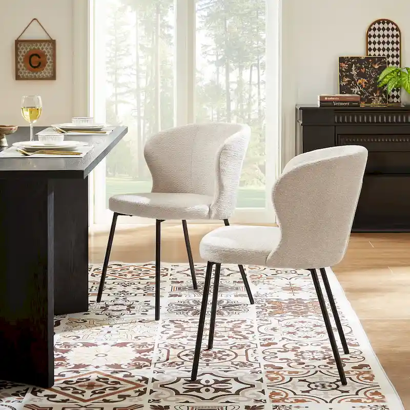 Art Leon Modern Dining Chairs, Set of 2