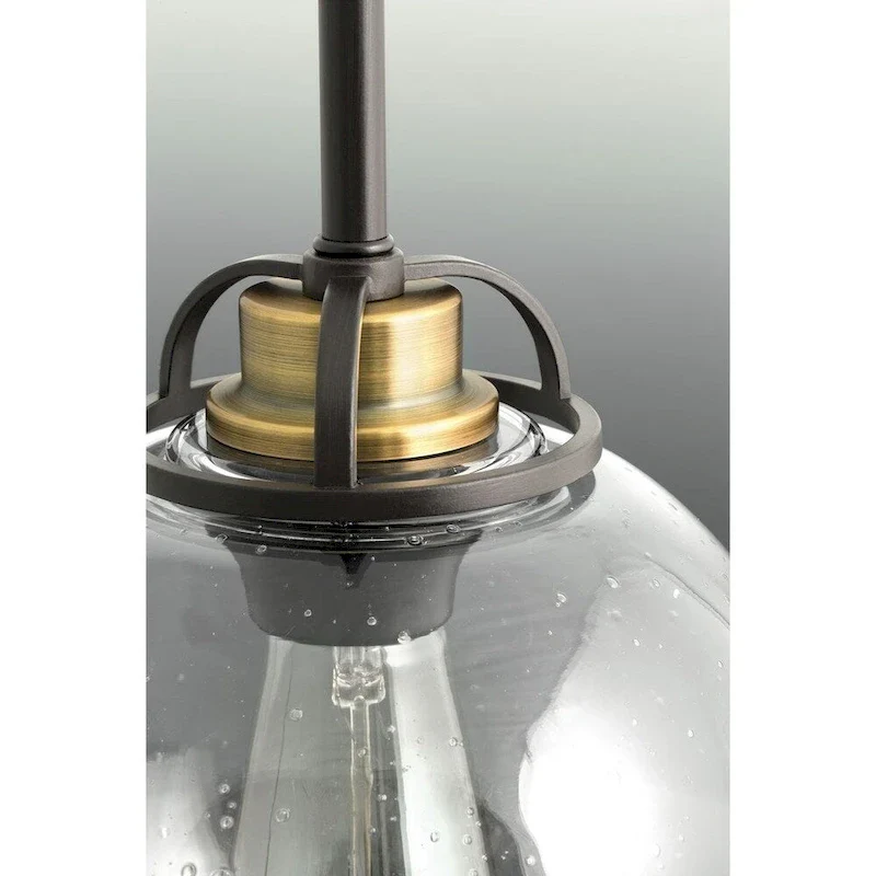 Progress Lighting Chronicle Bronze Steel 1-light Mini Pendant - N/A