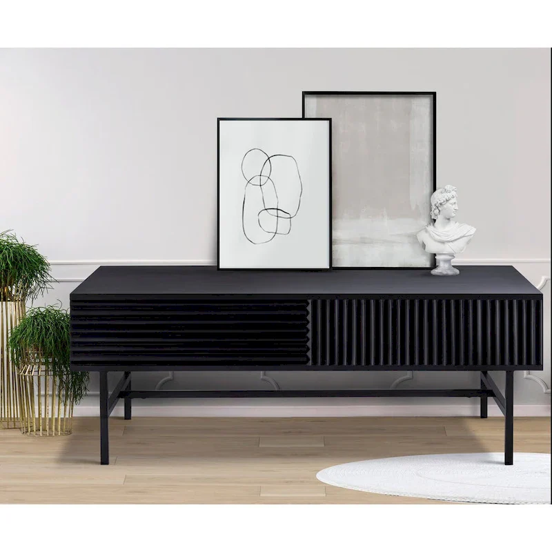 MEZ Black Finished Coffee Table