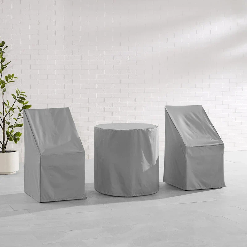 Crosley 3Pc Outdoor Bistro Furniture Cover Set