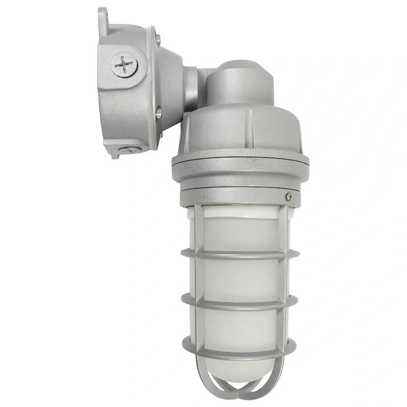 LED Adjustable Vapor Tight Fixture 20W RGB Selectable Gray Finish