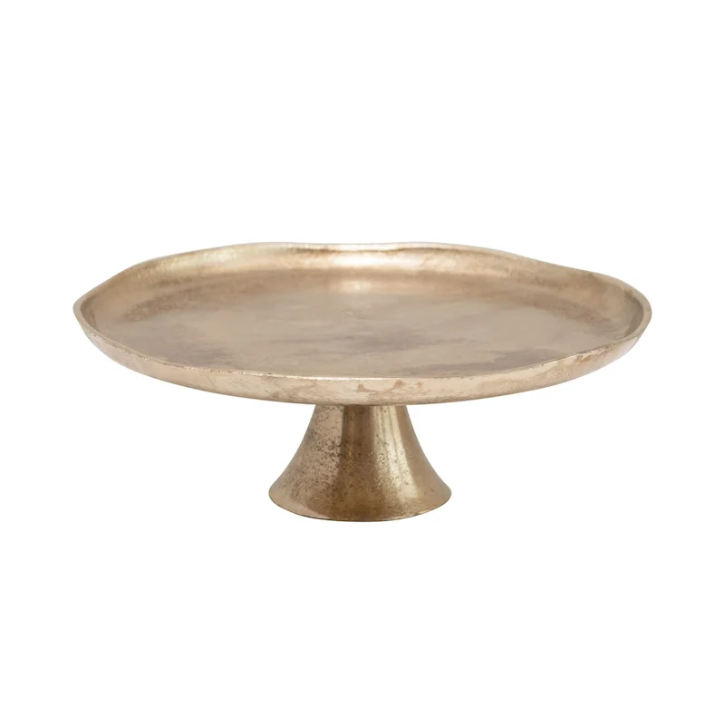 Metal Pedestal - 11.8 L x 11.8 W x 3.8 H