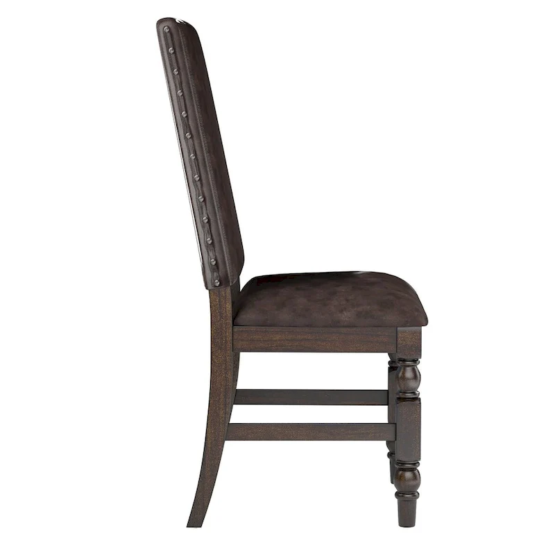 Flatiron Nailhead Upholstered Dining Chairs (Set of 2) by iNSPIRE Q Classic
