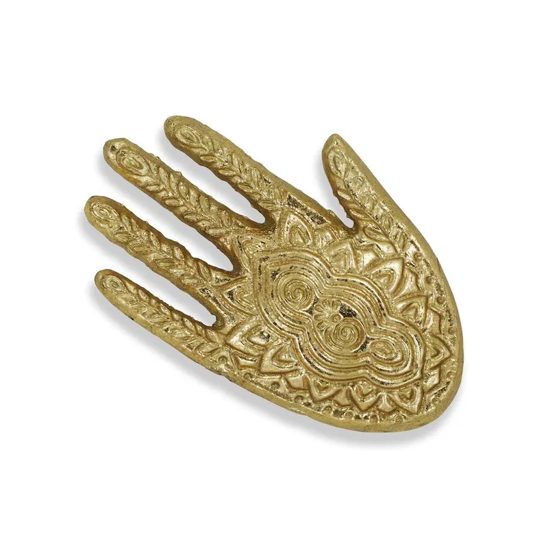 Gold Metal Alain Eastern Inspired Table Decor