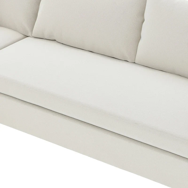 Modular Sectional Sofa, Reversible U Shaped Chenille Couch Set