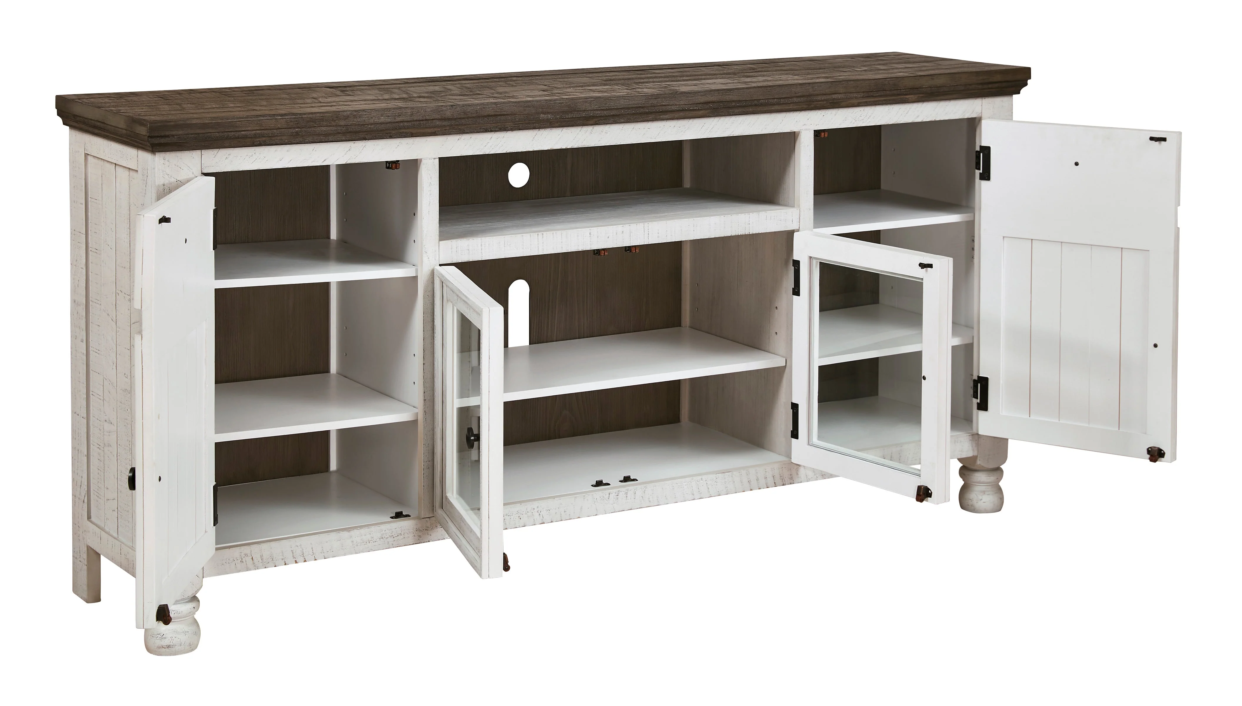 Havana Dual Tone 74 Media Stand