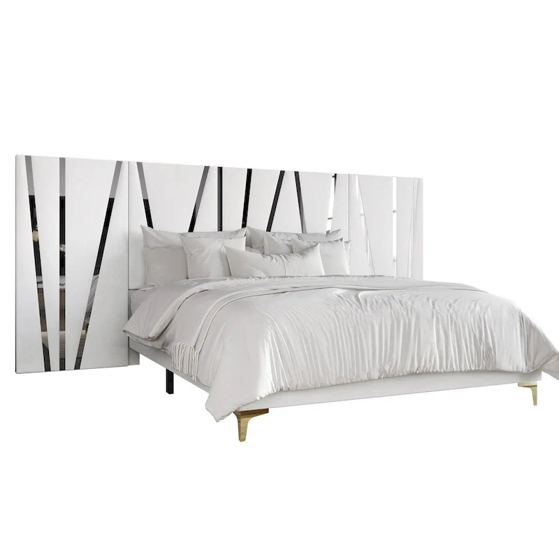 CraftPorch Contemporary Luxury Wall Panel Bed