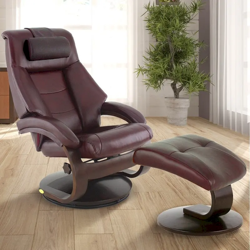Relax-R Cervical Pillow Top Grain Leather