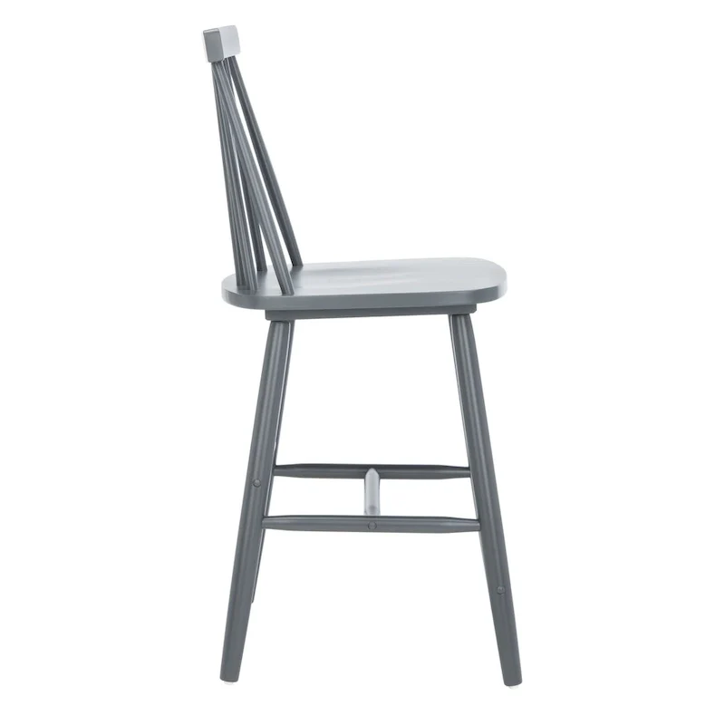 SAFAVIEH Beaufort 24-inch Spindle Farmhouse Counter Stool (Set of 2) - 18W x 21D x 39H
