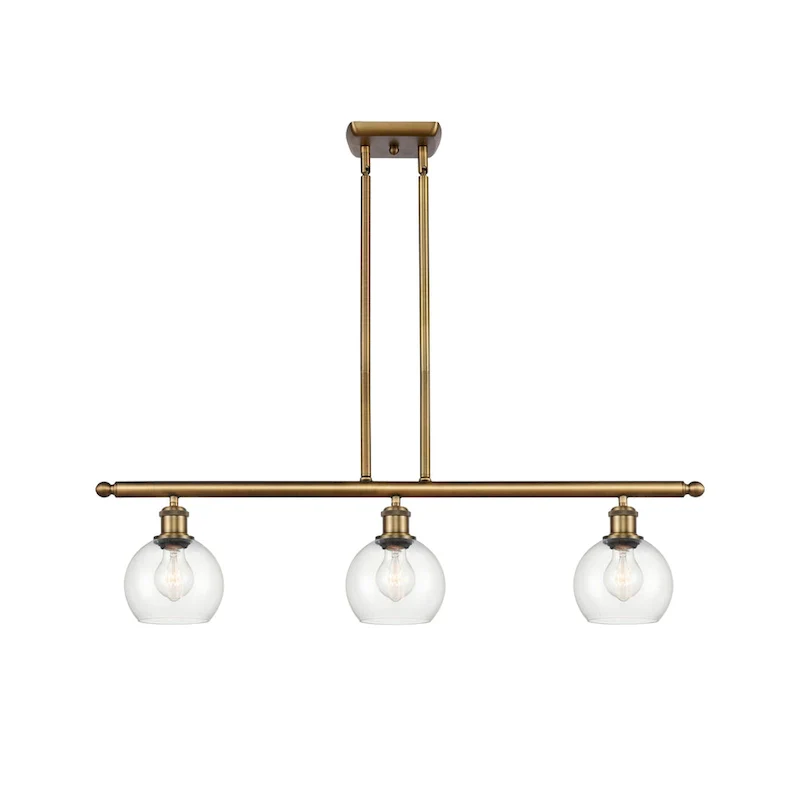 Innovations Lighting 516-3I-9-36 Athens Linear Athens 3 Light 36  Wide
