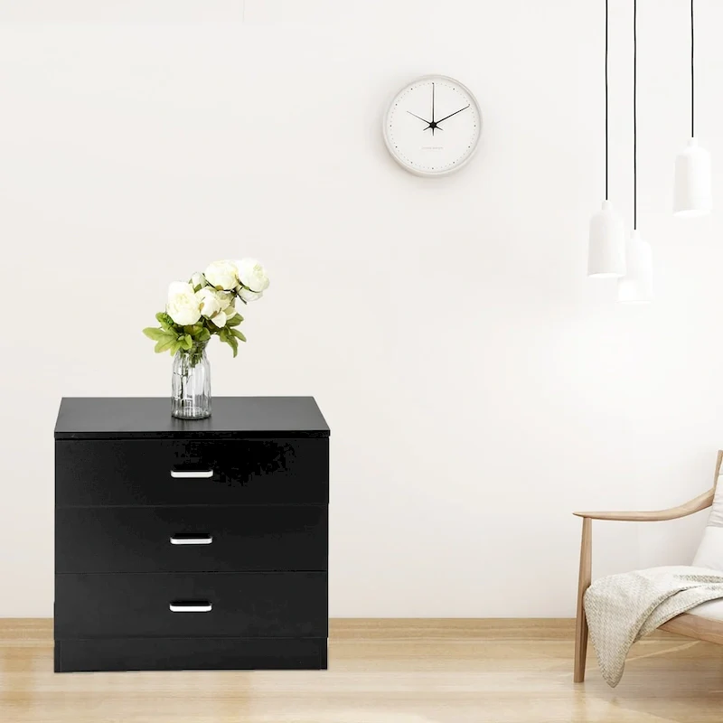 Wood Simple Dresser 3-Drawer Chest