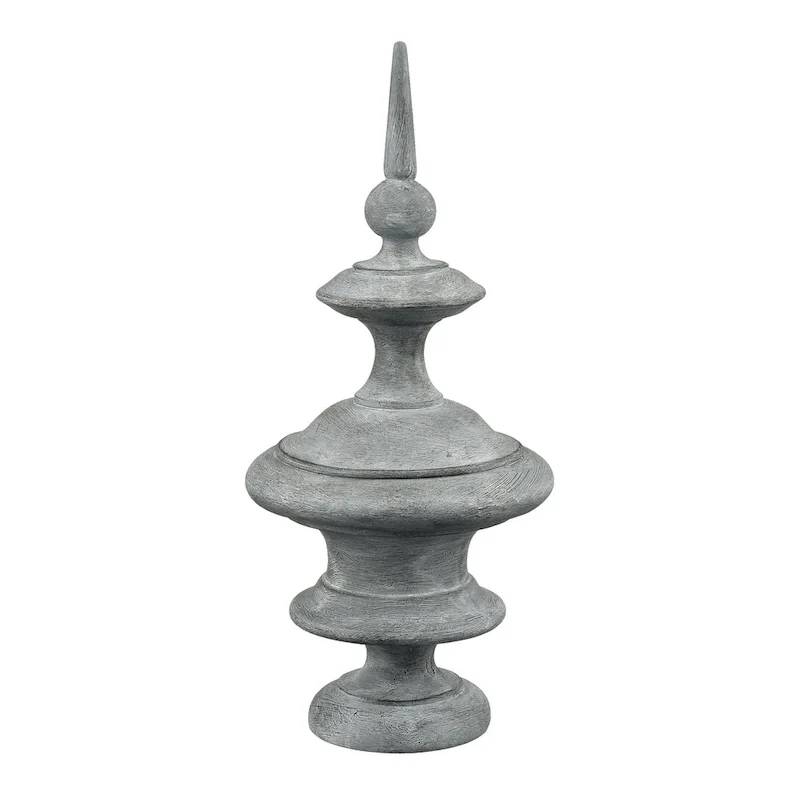 Elk Home Della Antique Gray Composite Decorative Object