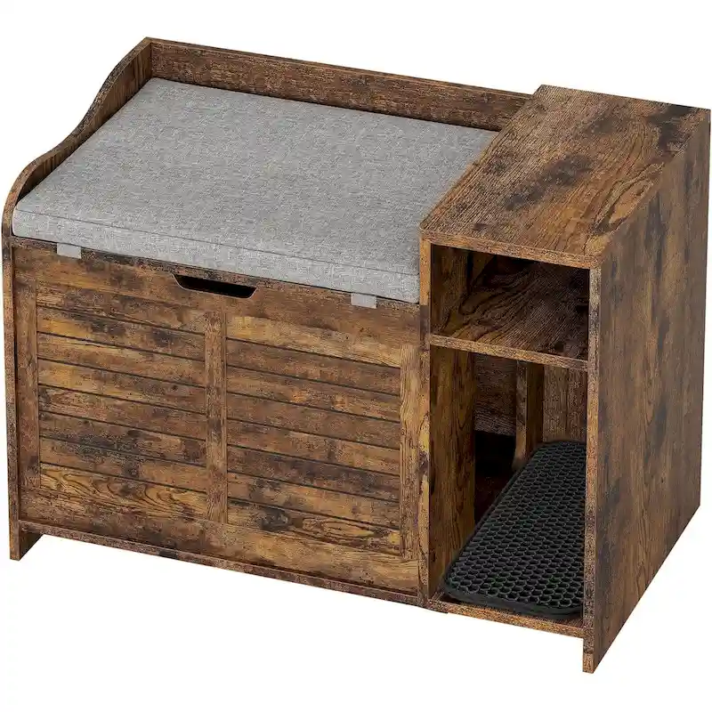 Cat Litter Box with Cushion