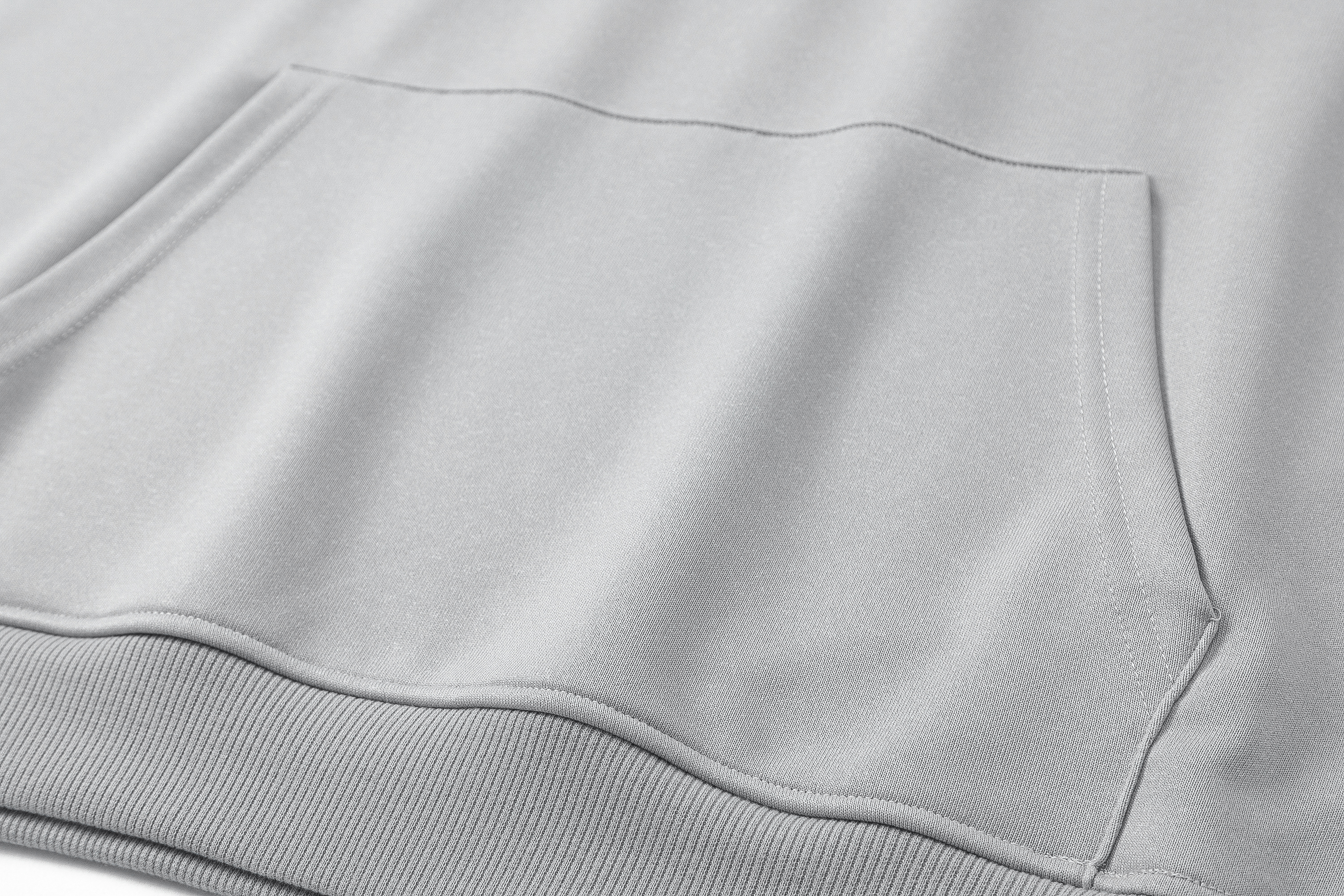 Men's Basic Gray Hoodie