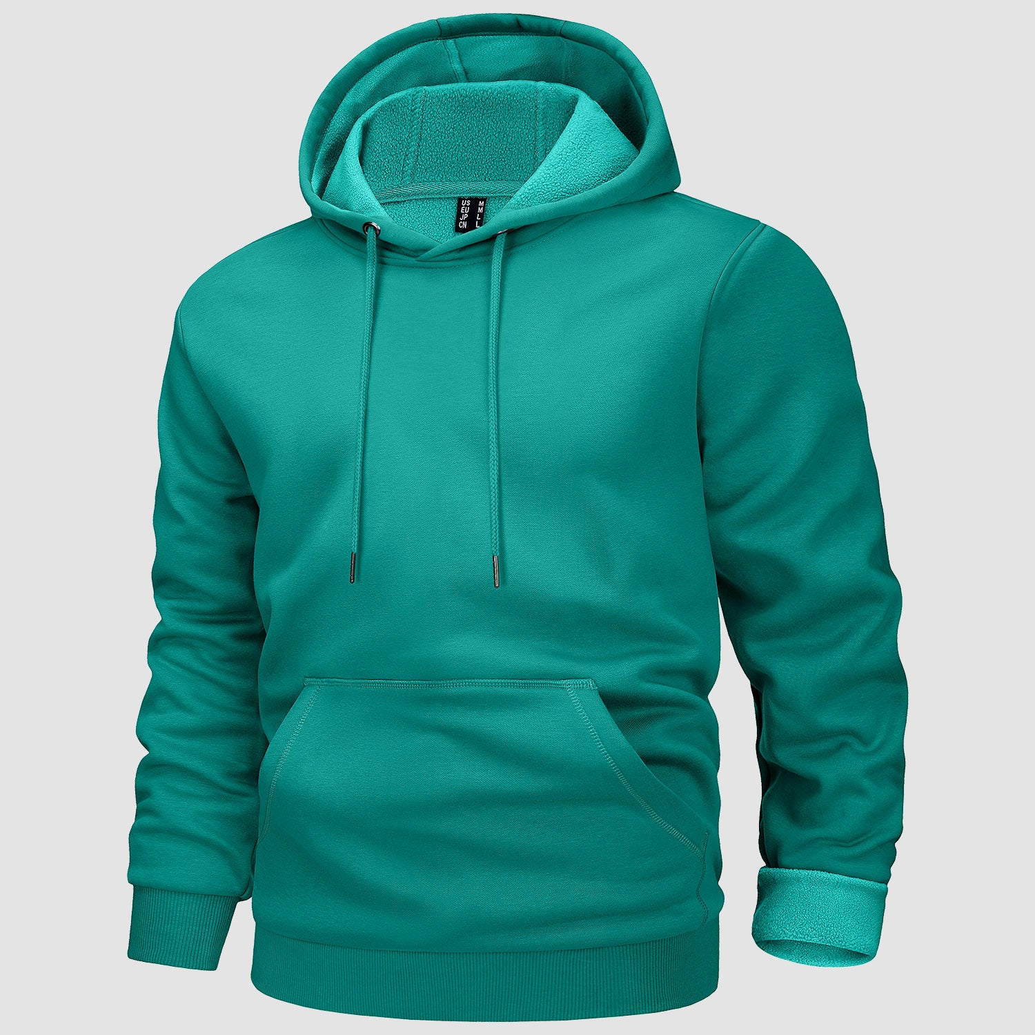 Men's Hoodies Fleece Lined Sweatshirts Casual Athletic Workout Pullover With Kanga Pocket