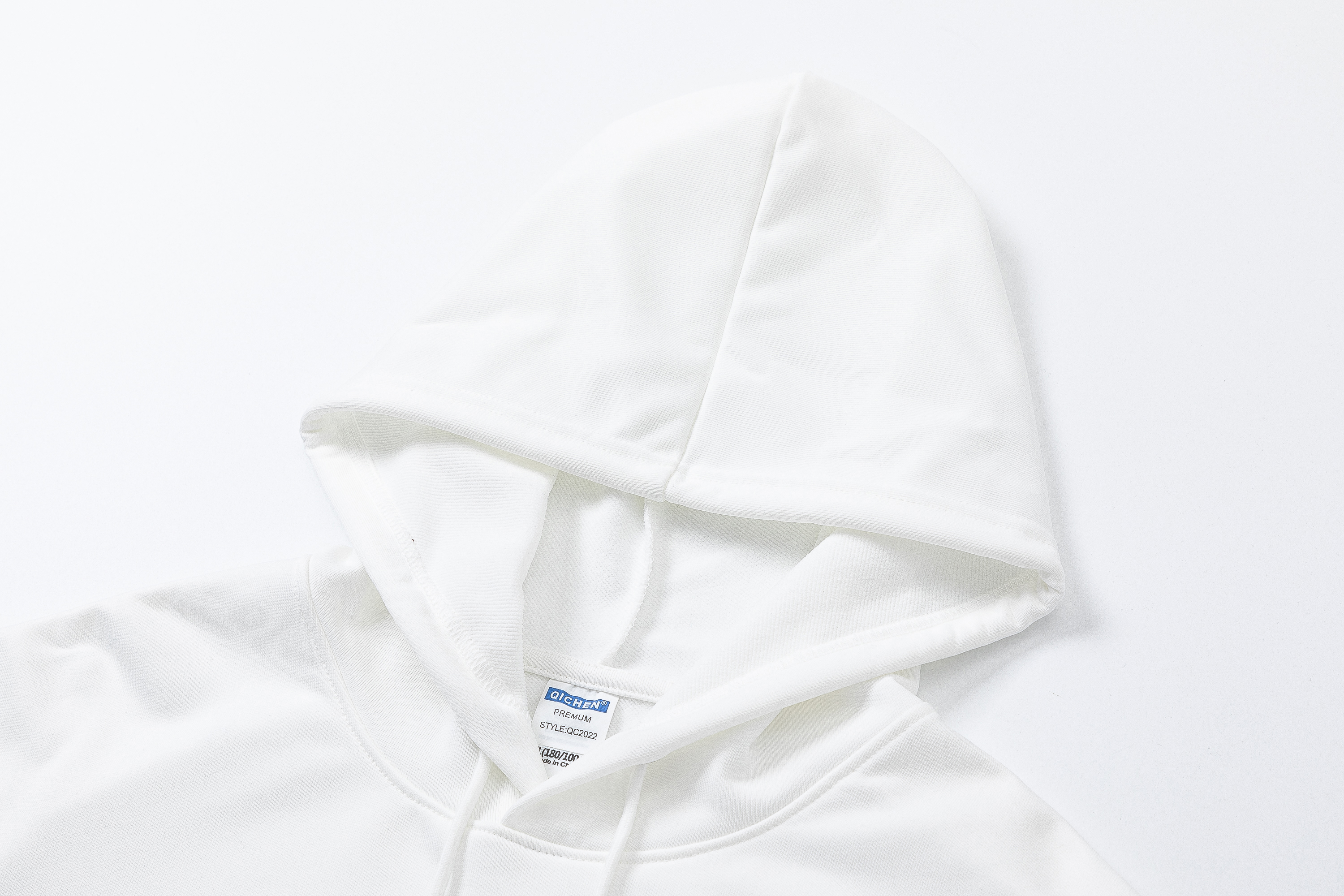 Men's Basic White Hoodie