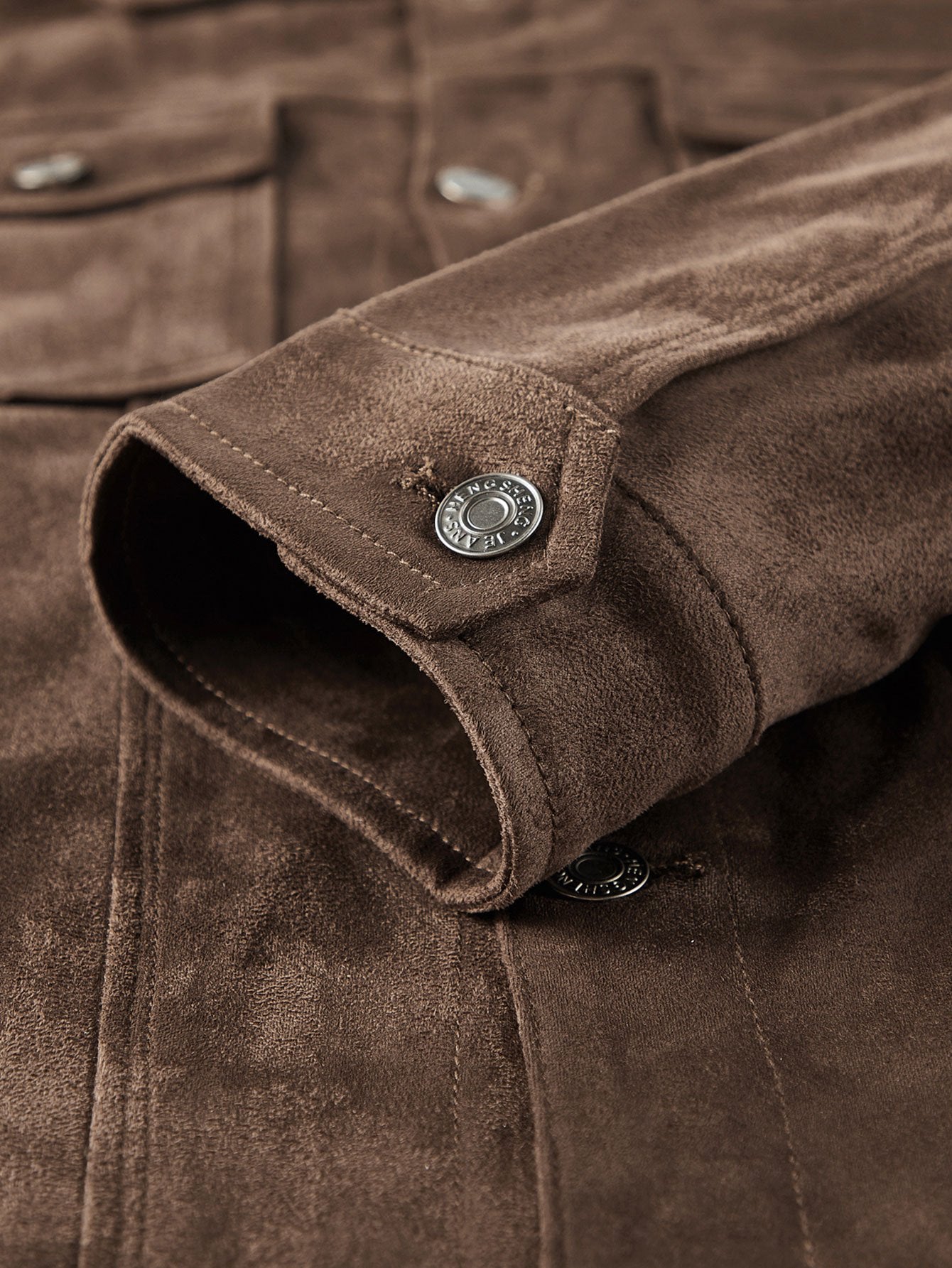 Faux Suede Jacket