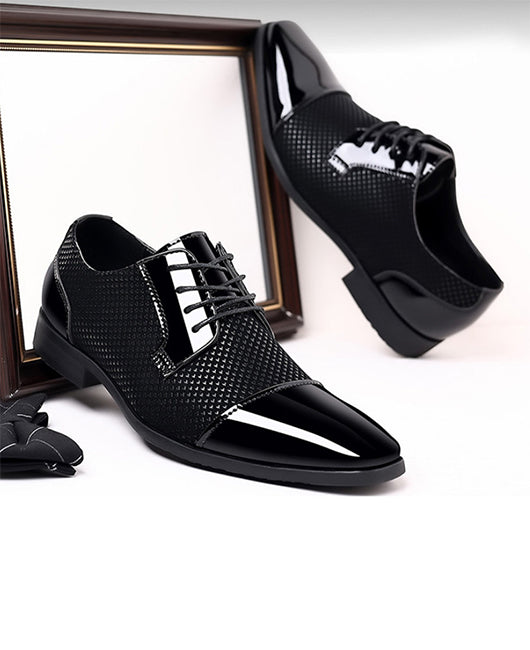 Men Point Toe Dress Shoes