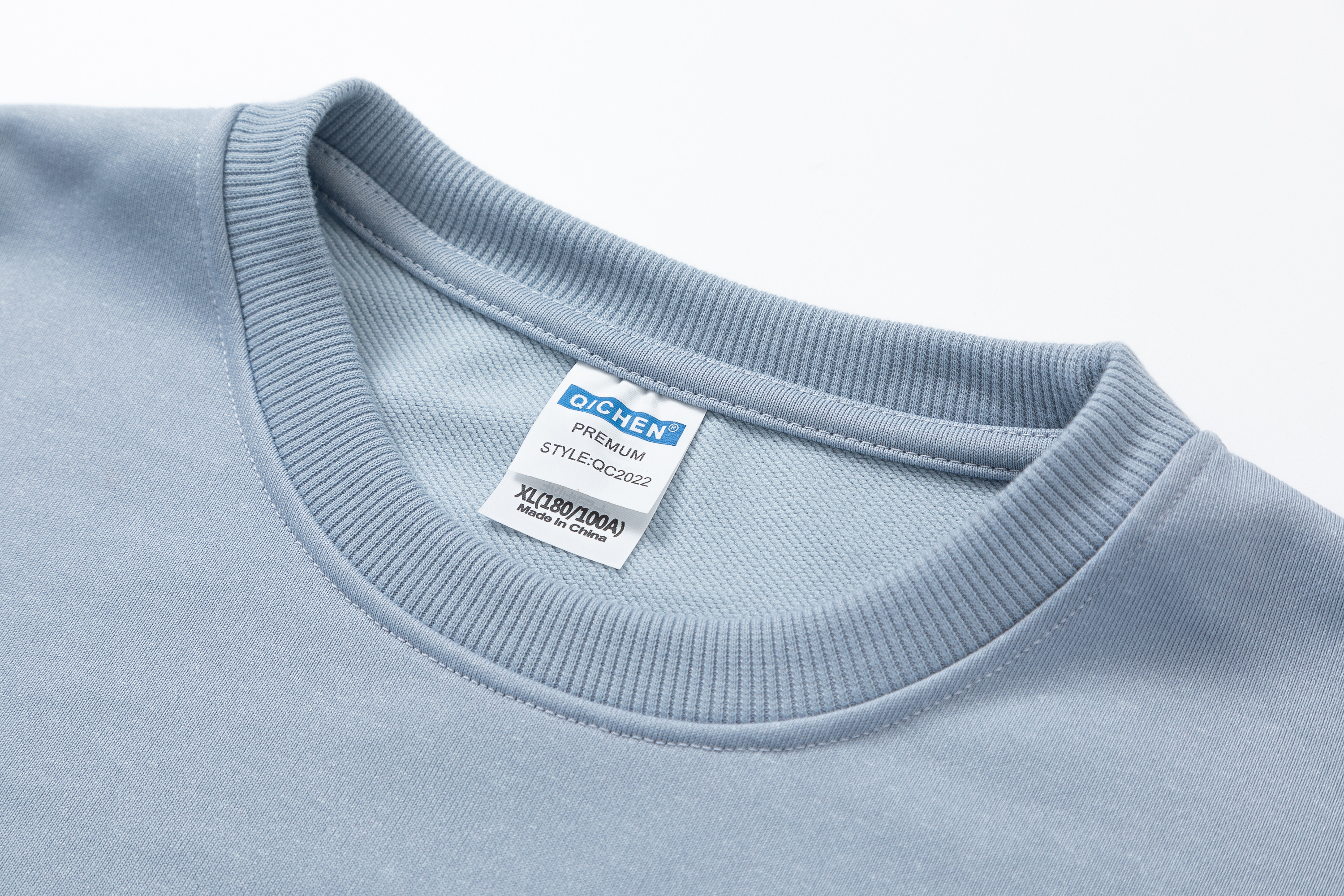 Men's Basic Grey-green Sweatshirt