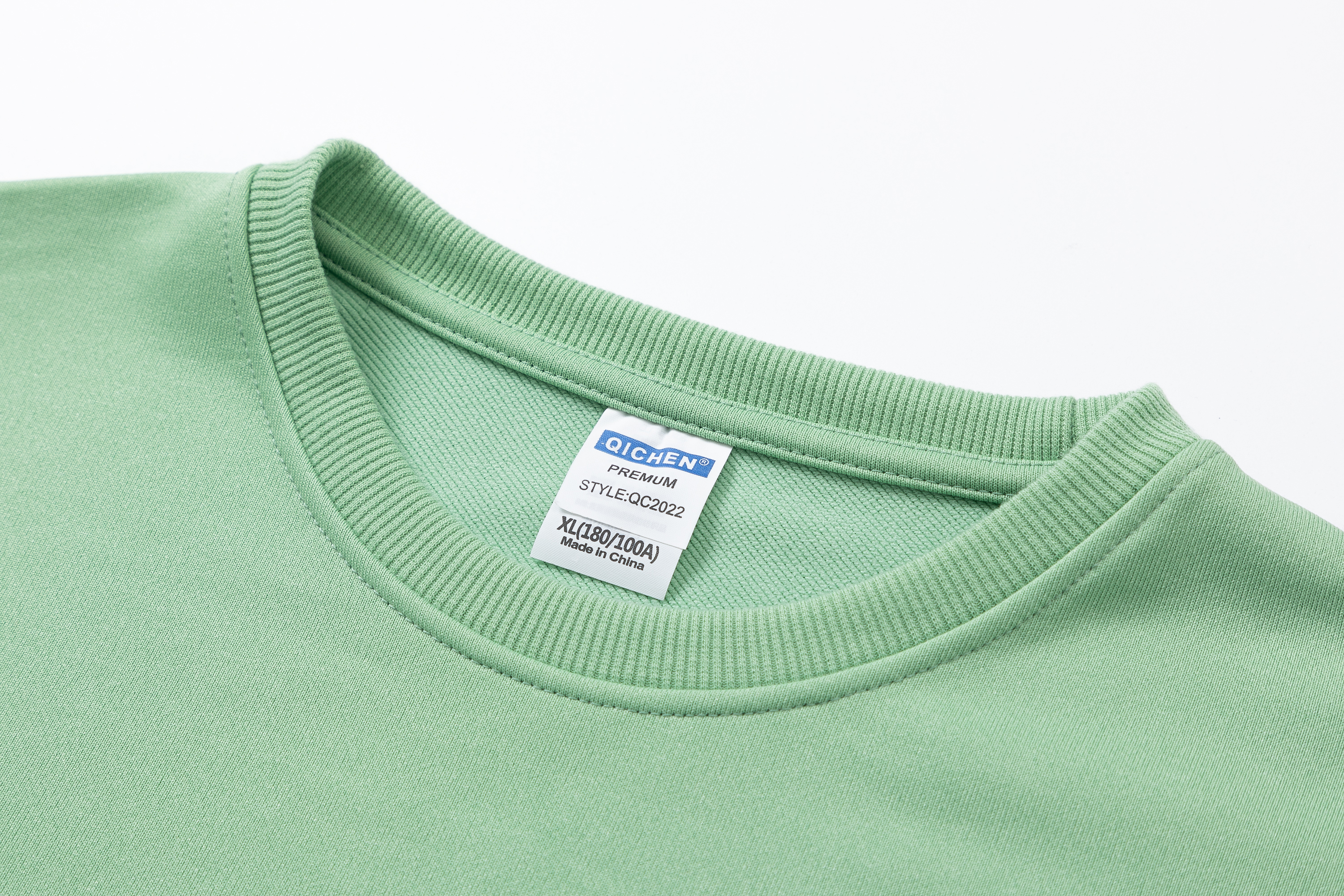 Men's Basic Light green Sweatshirt