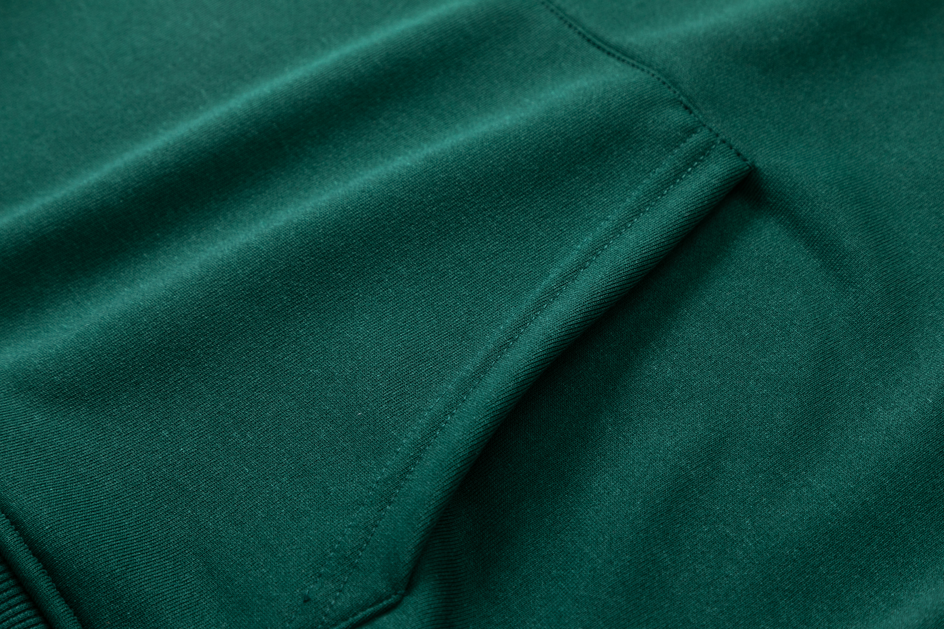 Men's Basic Dark green Hoodie