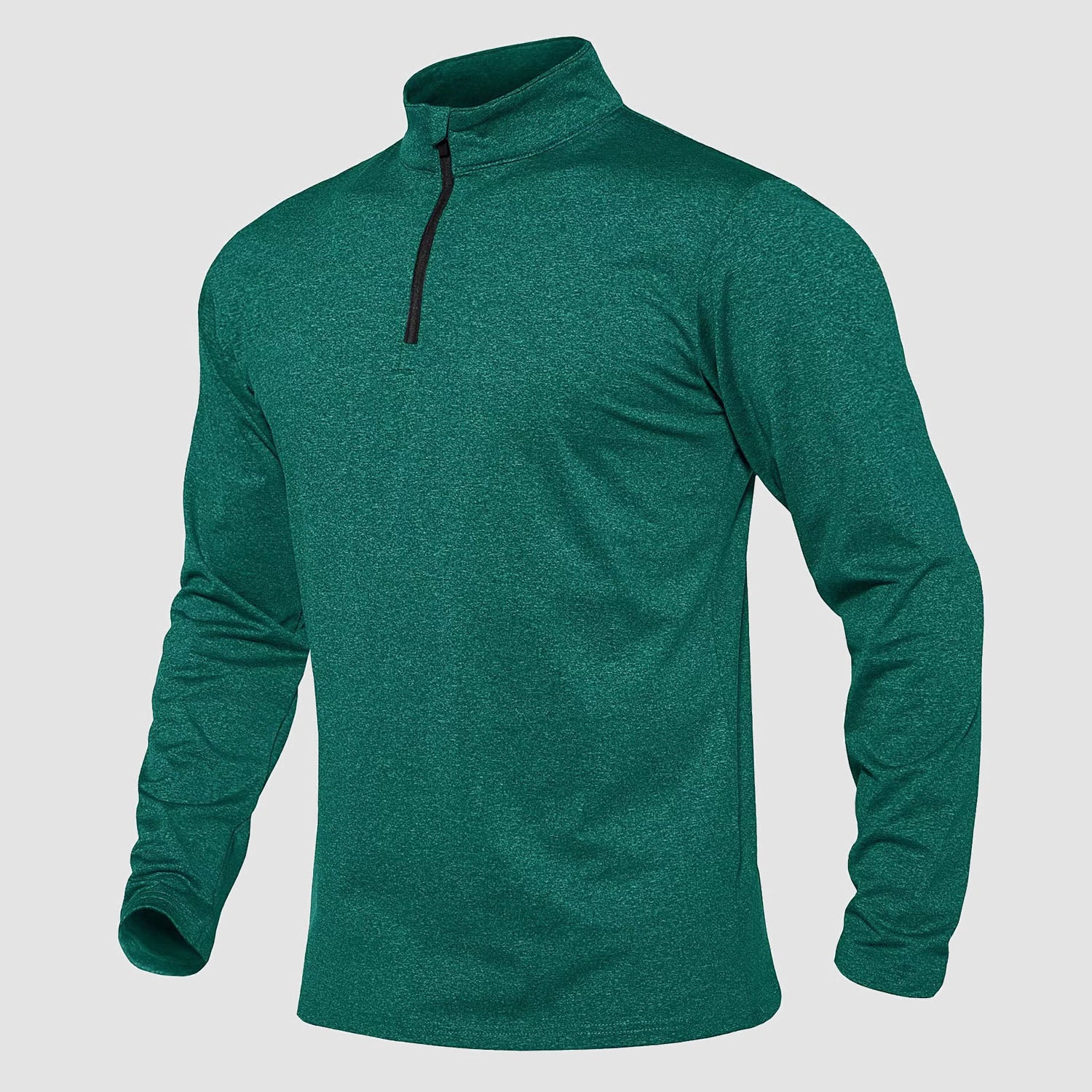 Men's Running Athletic Shirts 1/4 Zip Fleece Pullover Long Sleeve Sweatshirts for Winter