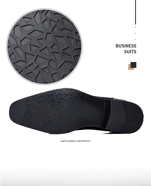 Men Point Toe Dress Shoes