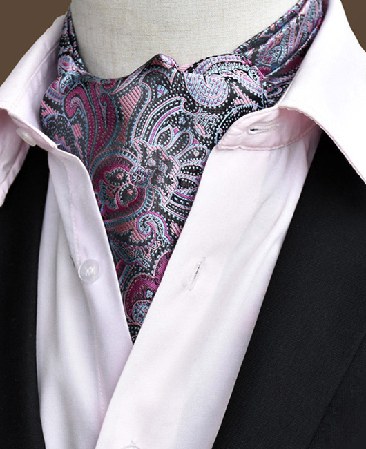 Classic Cashew Jacquard British Neckline Scarf