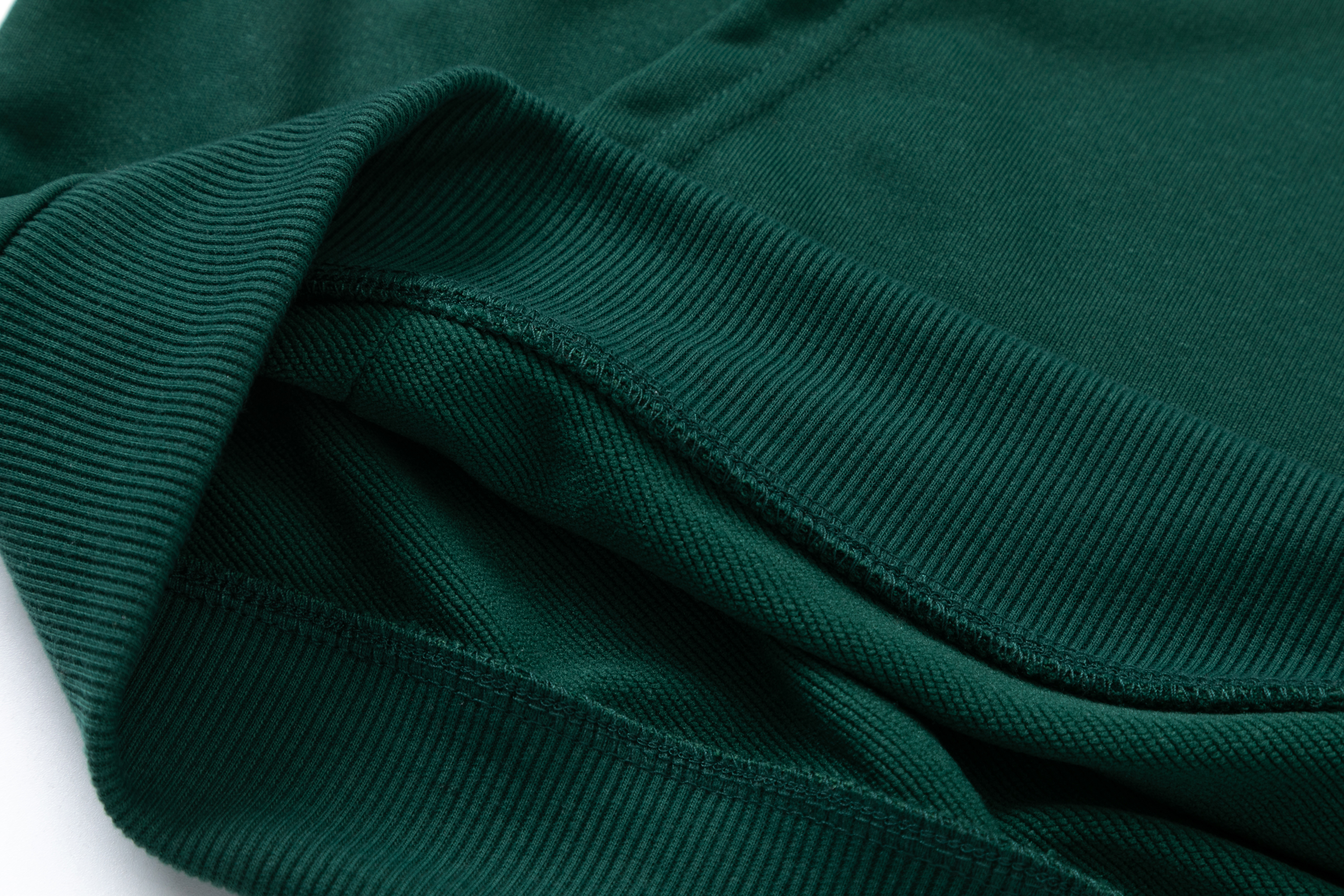 Men's Basic Dark green Hoodie