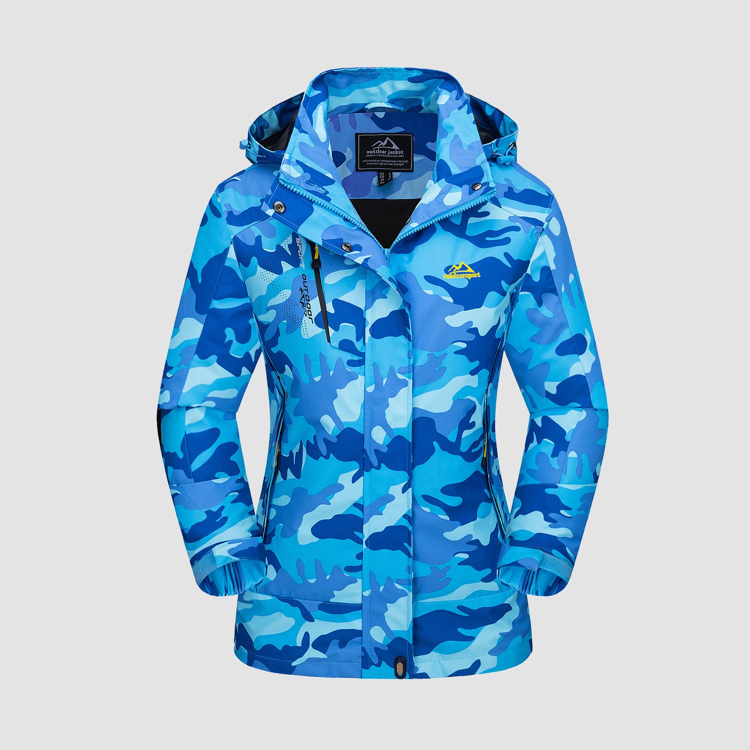 Women's Winter Coats 3-IN-1 Snow Ski Jacket Water Resistant Windproof Fleece Winter Jacket Parka