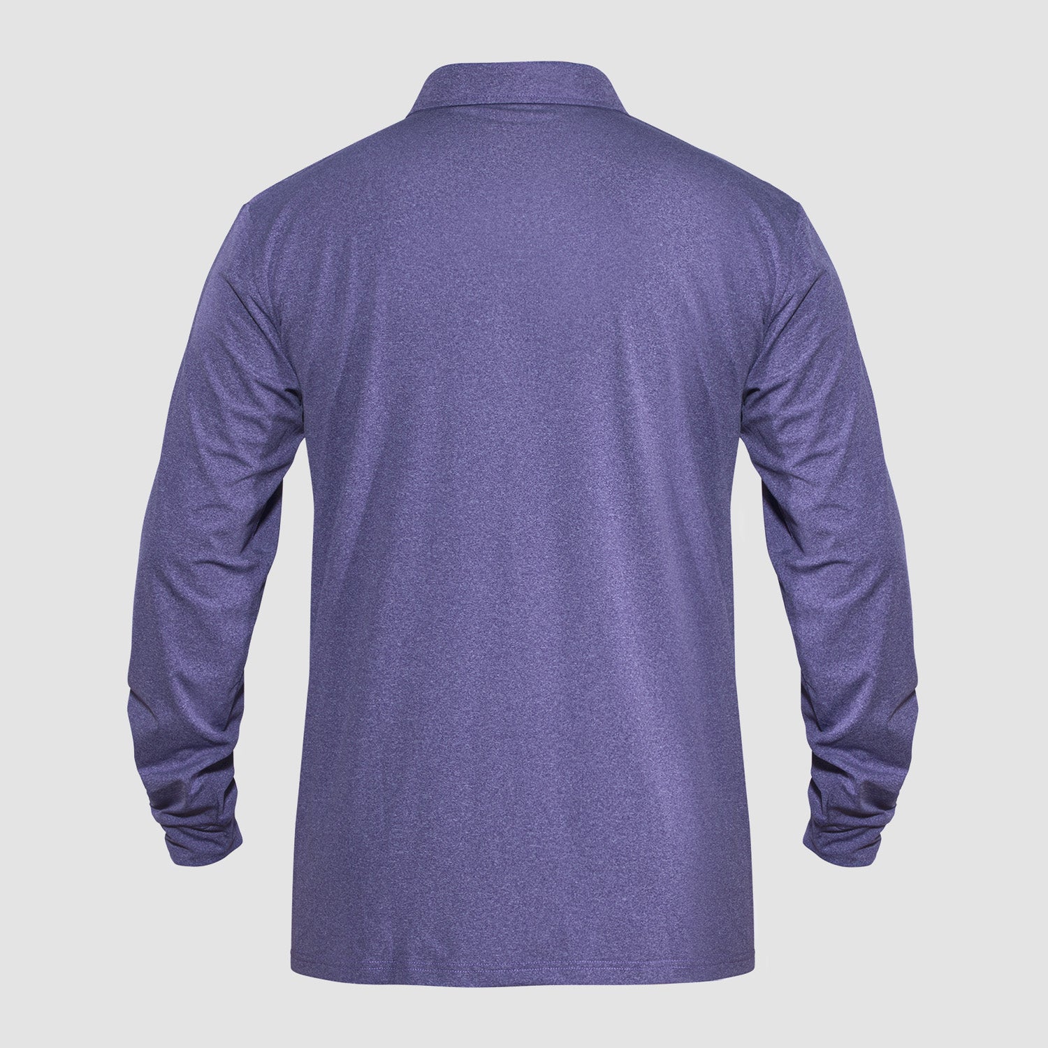Men's Polo Shirts Long Sleeve Golf Shirts Quick Dry Performance Pique Jersey Sport