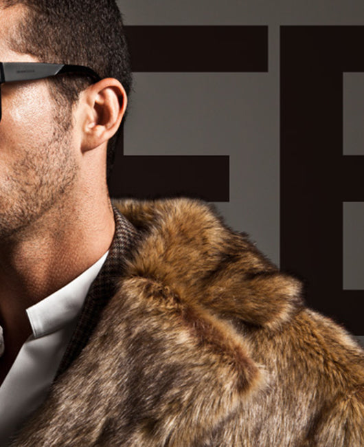 Casual Lapel Faux Fur Luxury Longline Coat