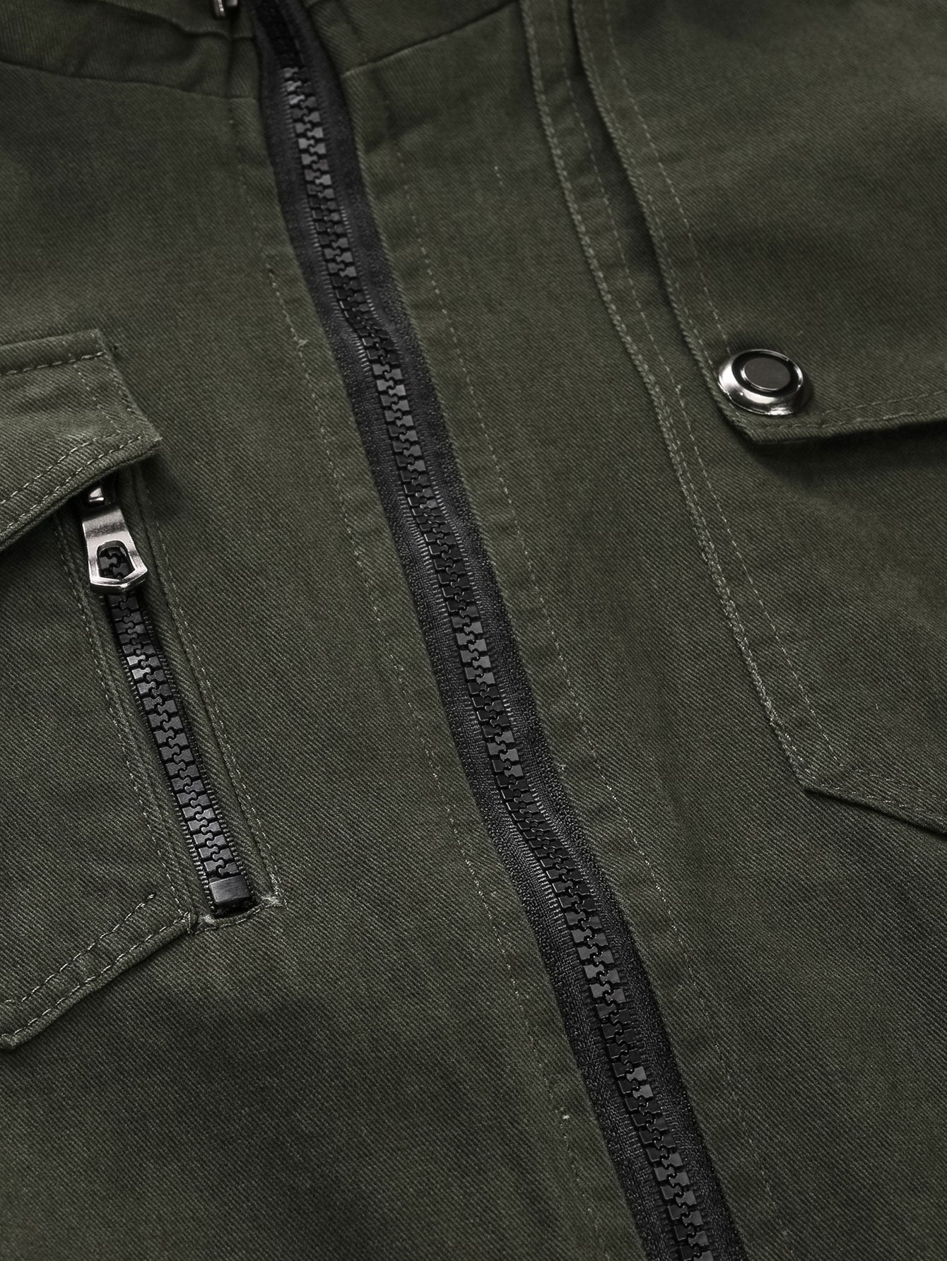 Chino Zip Up Jacket