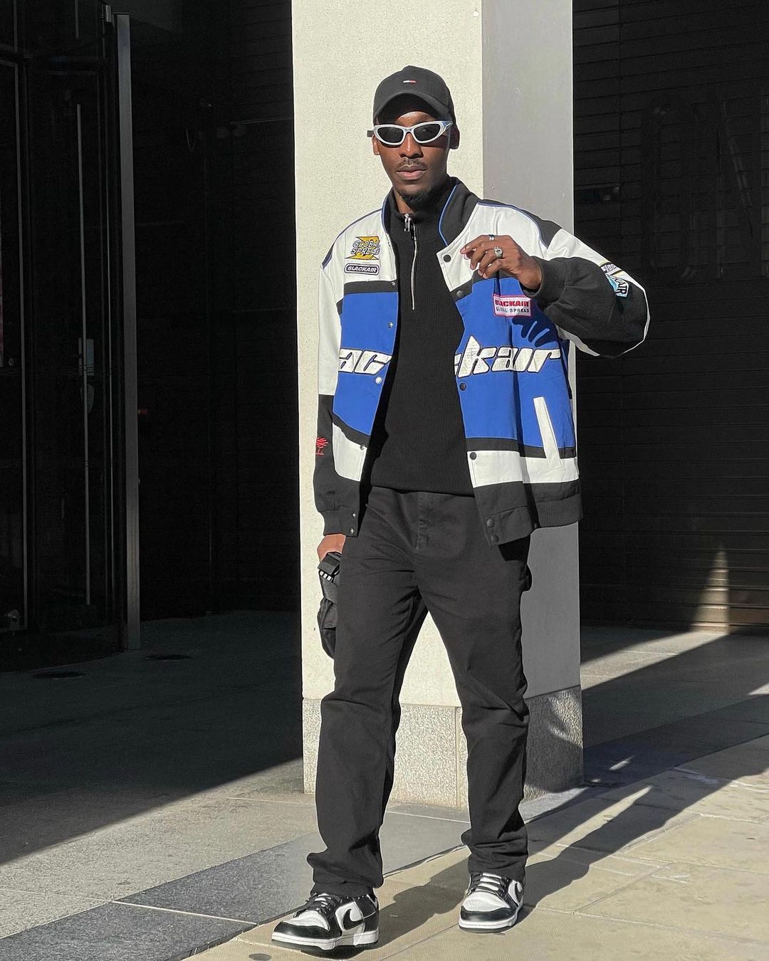 The Vimiaparty Retro Style Quilted Racing Jacket