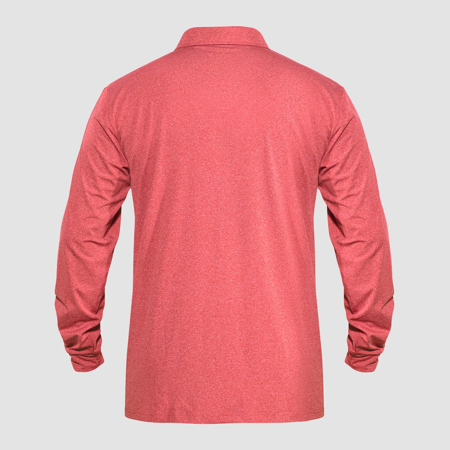 Men's Polo Shirts Long Sleeve Golf Shirts Quick Dry Performance Pique Jersey Sport