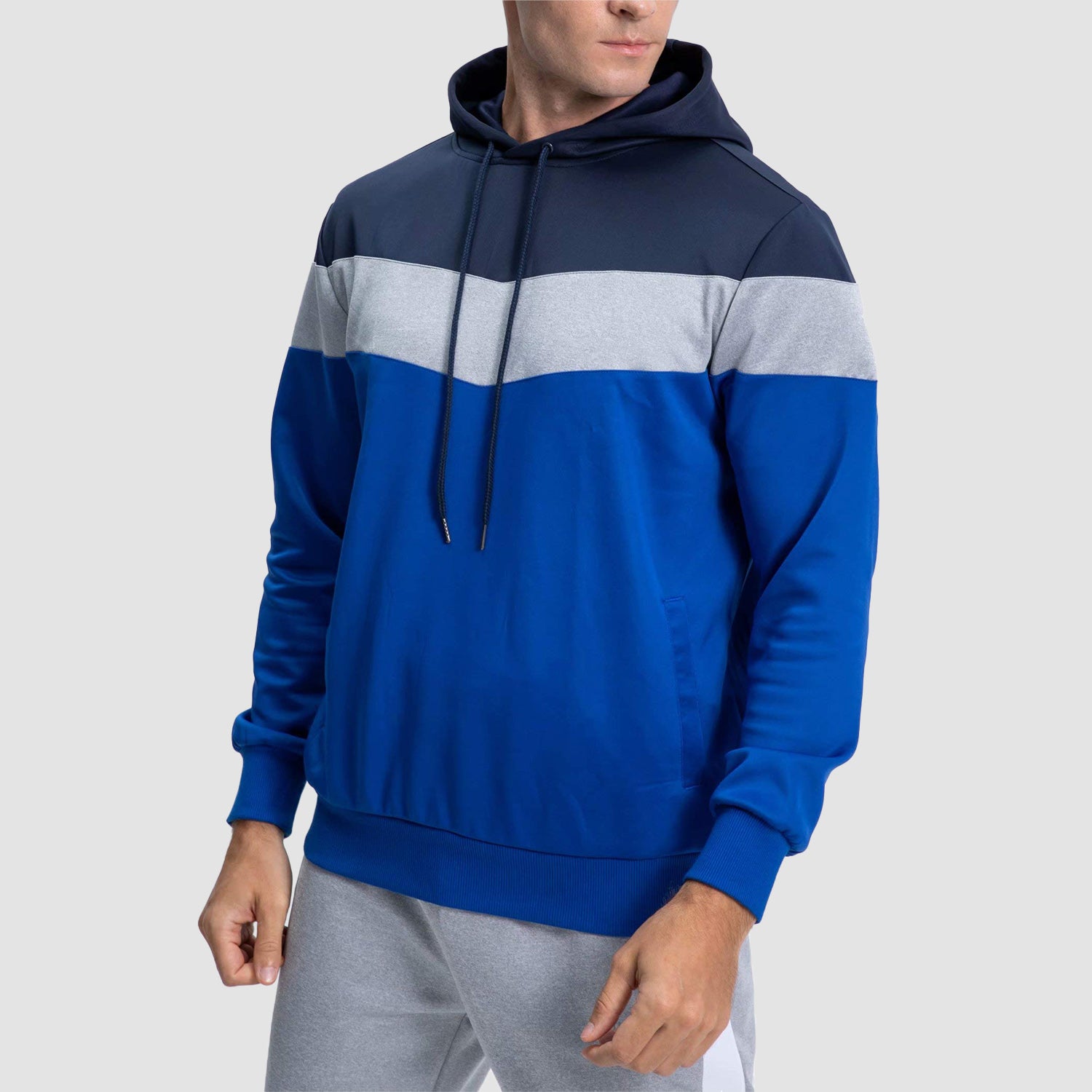 Men's Hoodie Lightweight Soft Pullover Hooded Sweatshirt