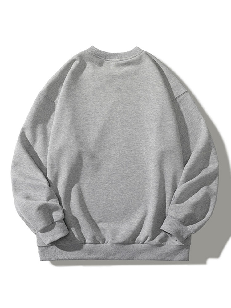 Paris Print Relaxed Sweatshirt