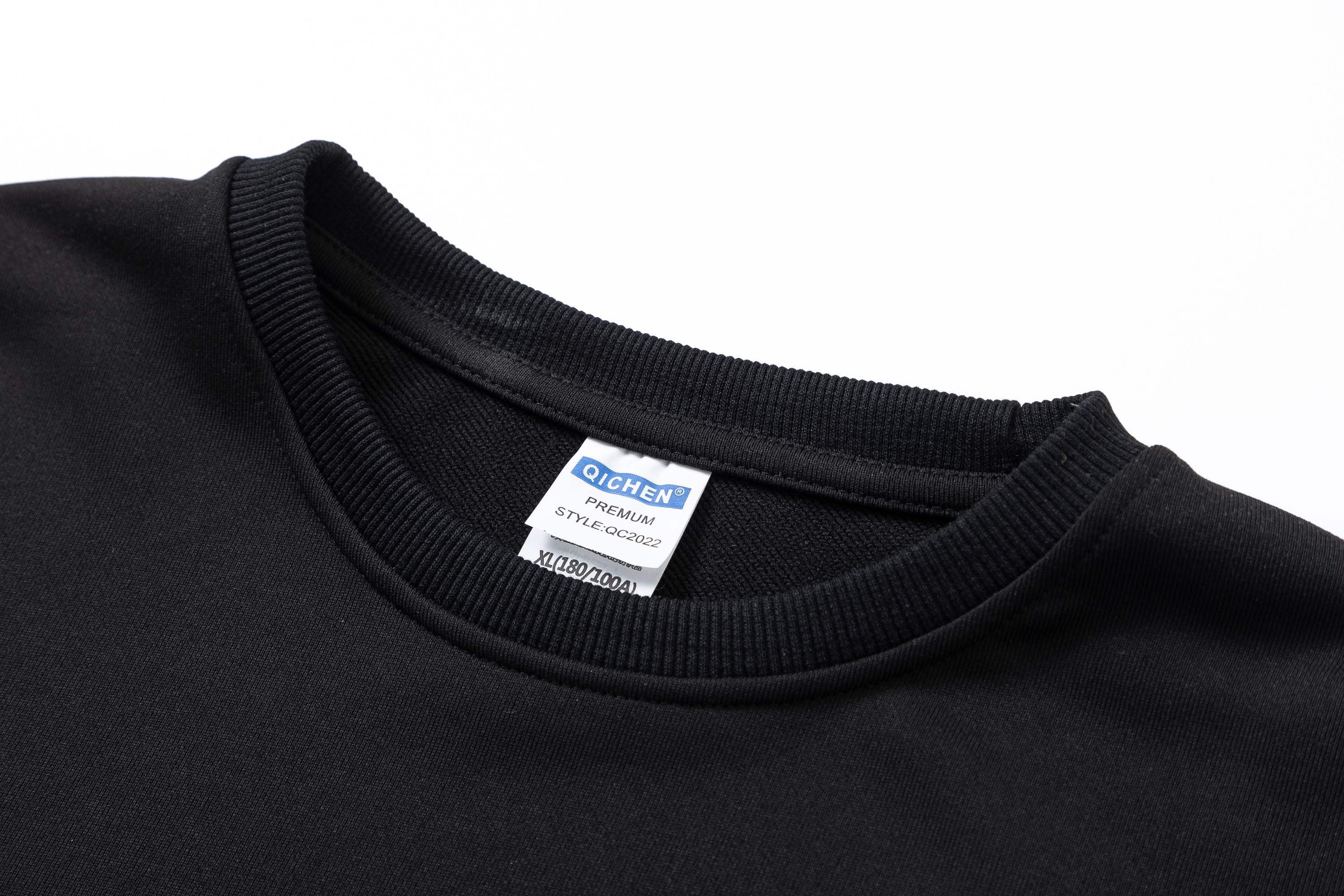 Men's Basic Black Sweatshirt