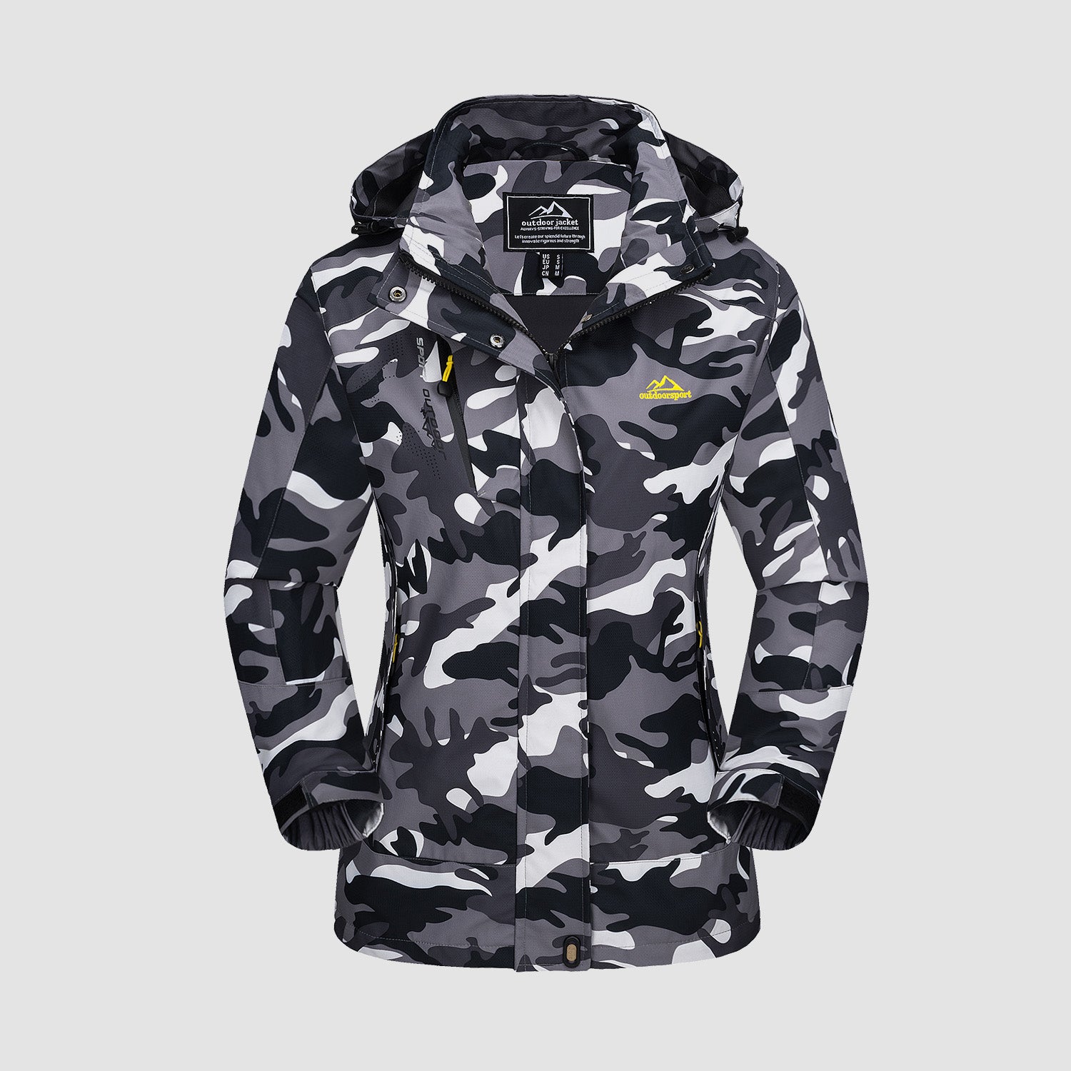 Women's Winter Coats 3-IN-1 Snow Ski Jacket Water Resistant Windproof Fleece Winter Jacket Parka