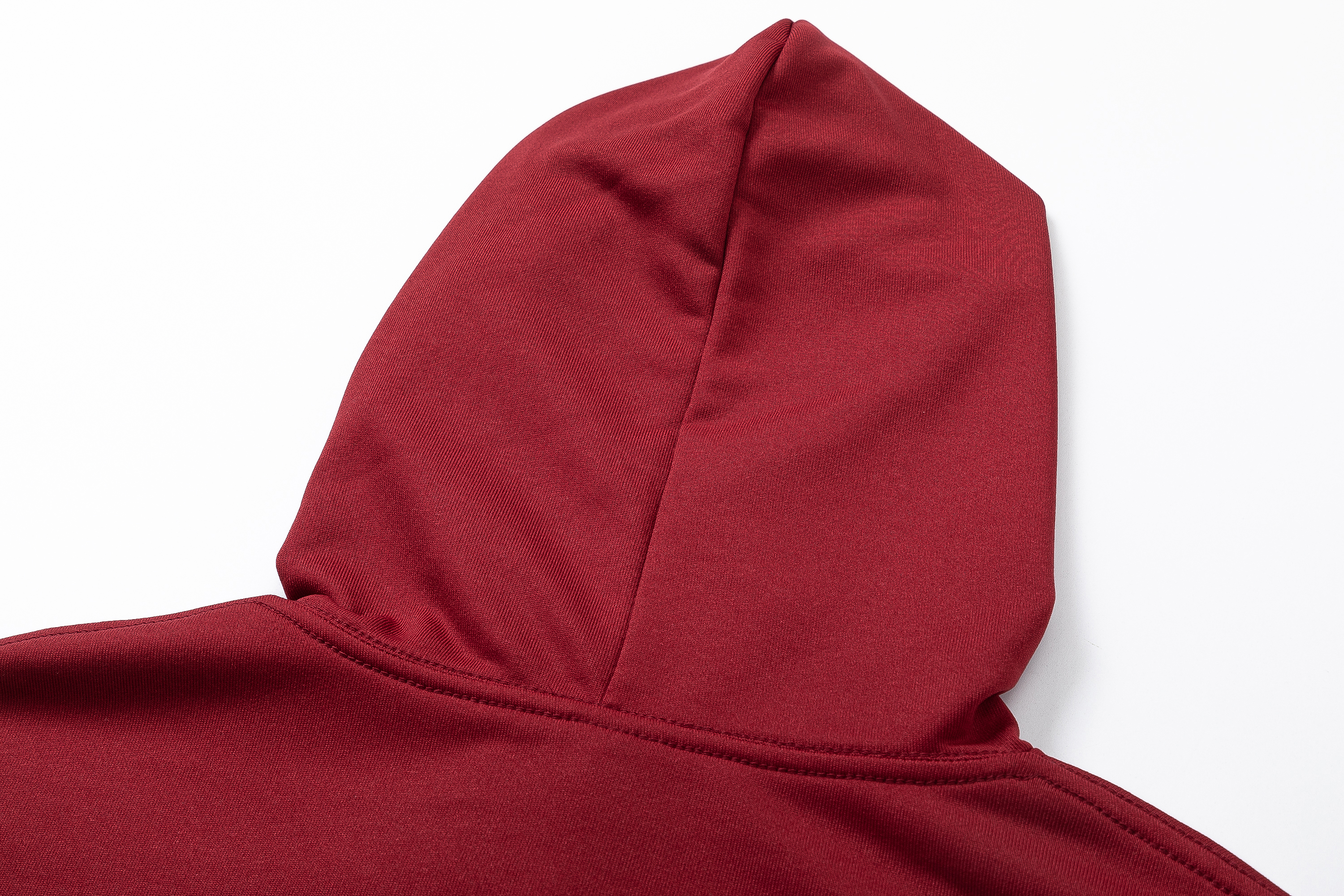 Men's Basic Claret Hoodie