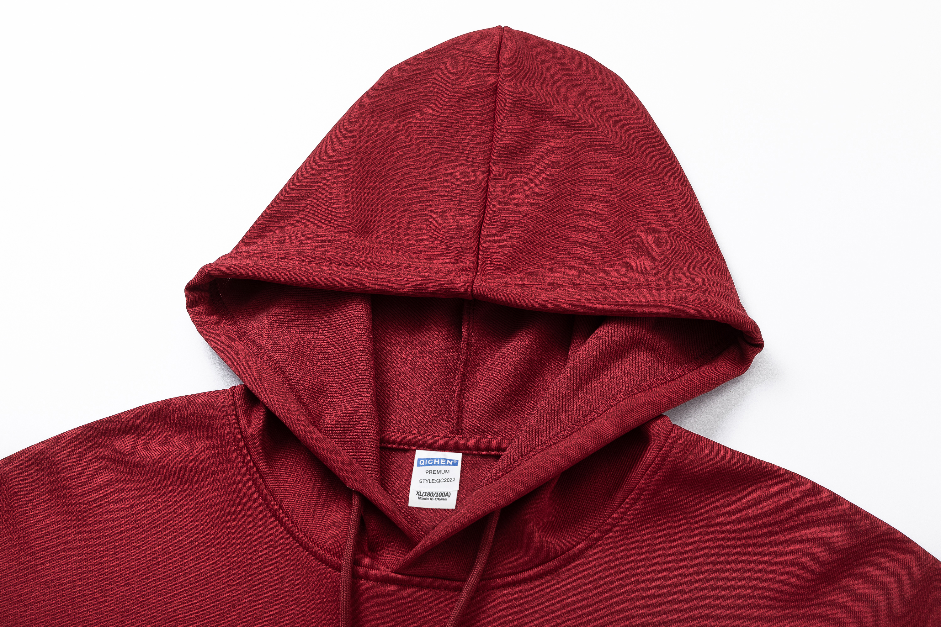 Men's Basic Claret Hoodie