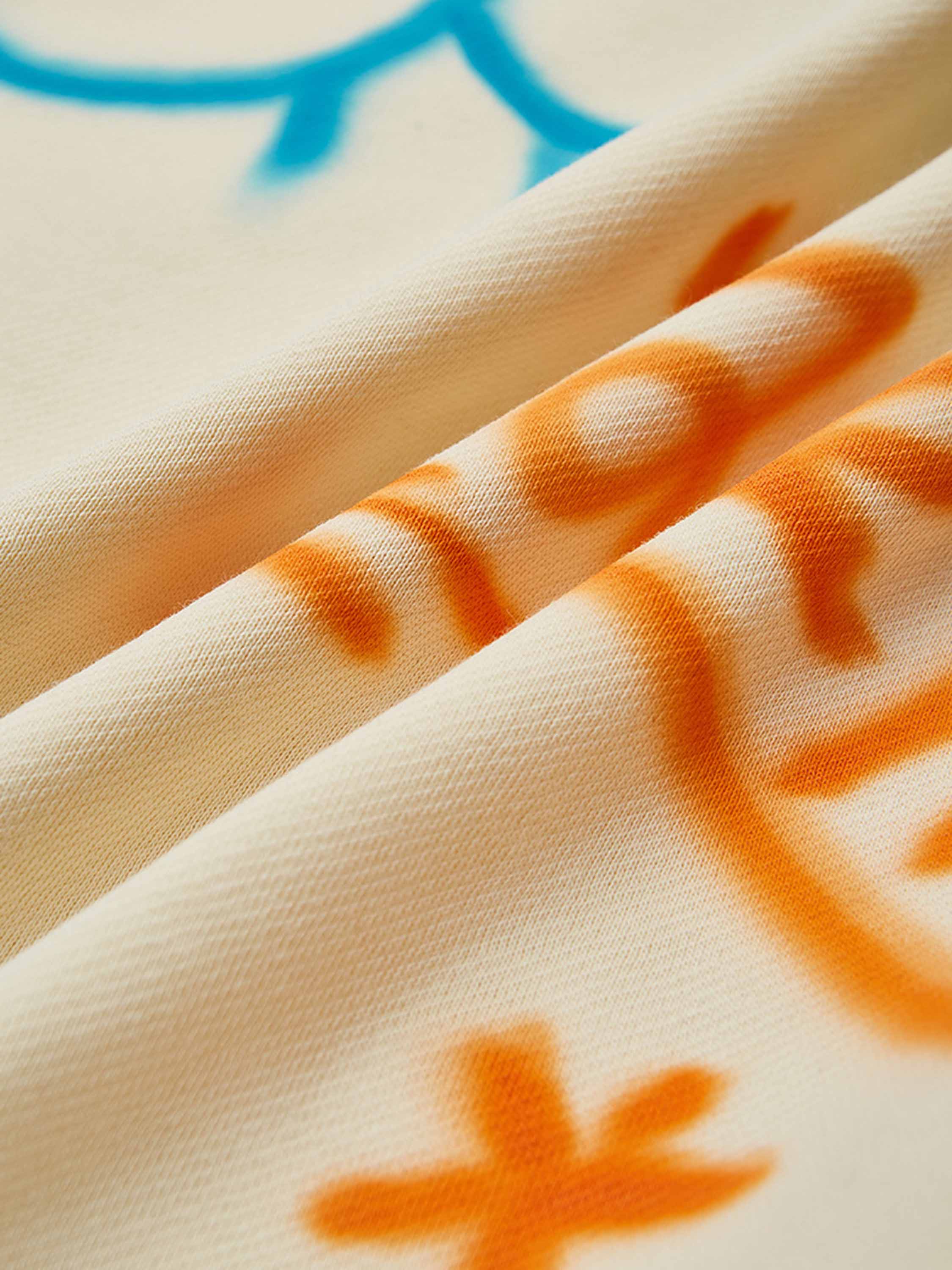 Vimiaparty's American High Street Graffiti Spray-painted Baseball Jacket