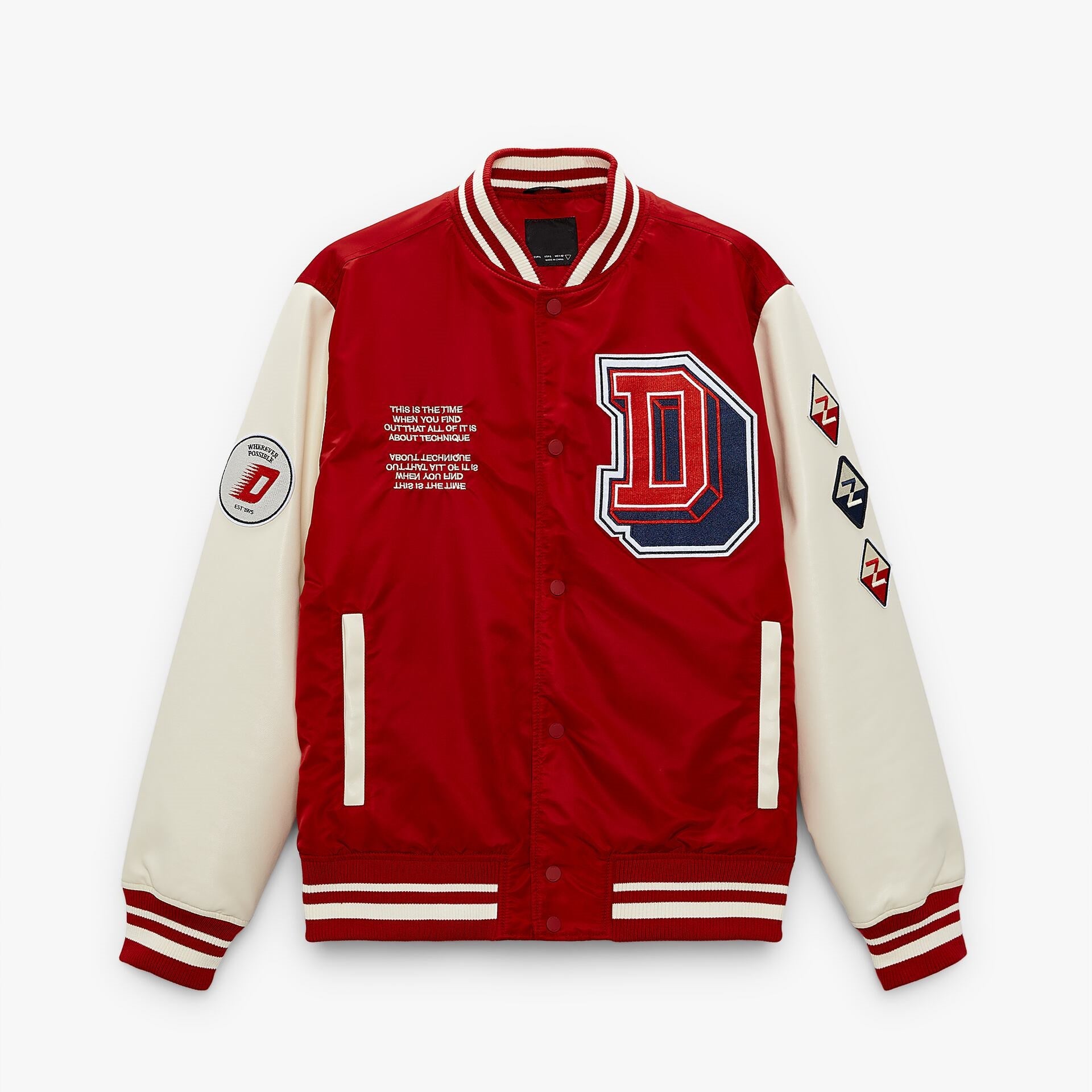 The Vimiaparty Alphabet Embroidered Jackets